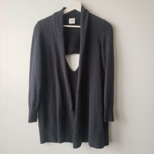 CAbi Victoria Style #3360 Open Front Navy Blue Cardigan size XS